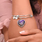 Granddaughter - Deserve You - Heart Bracelet