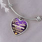 Granddaughter - Deserve You - Heart Bracelet