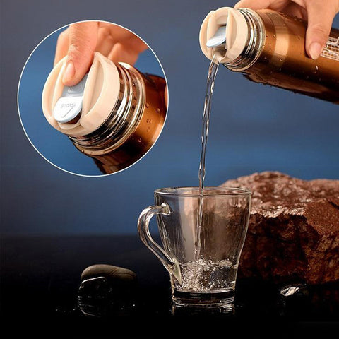 Image of Stainless Steel Shell Shaped Travel Mug