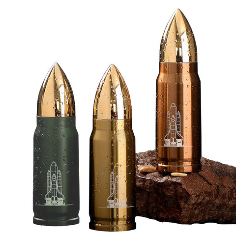 Image of Stainless Steel Shell Shaped Travel Mug