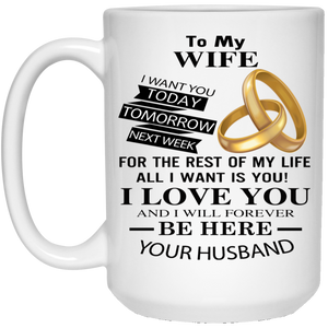 To My Wife Mug