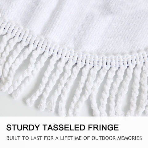 Image of French Bulldog Round Blanket