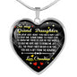 Grandma - Gift From Heaven - Heart Necklace
