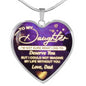Deserve You - To My Daughter Necklace