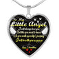 To My Little Angel - Heart Necklace