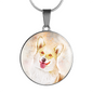 Beautiful Corgi Necklace - Engraved
