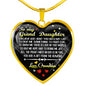 Grandma - Gift From Heaven - Heart Necklace