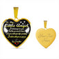 To My Little Angel - Heart Necklace