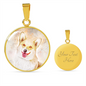 Beautiful Corgi Necklace - Engraved