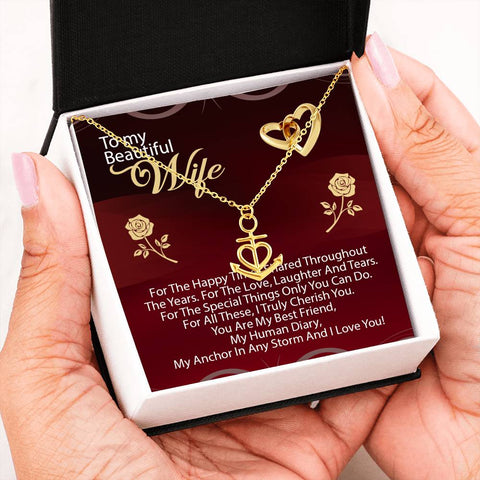 Image of To My Wife - Anchor Necklace