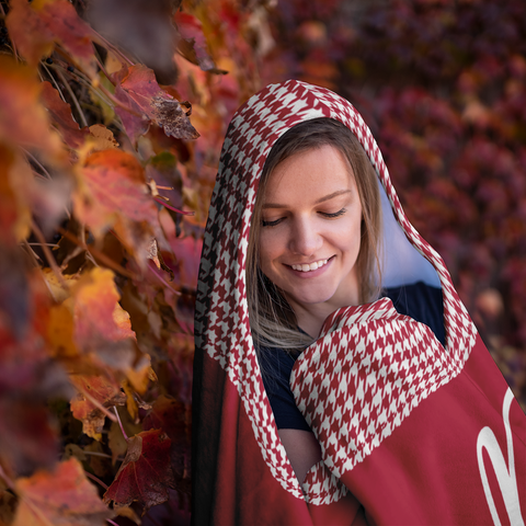Image of Bama Girl Hooded Blanket