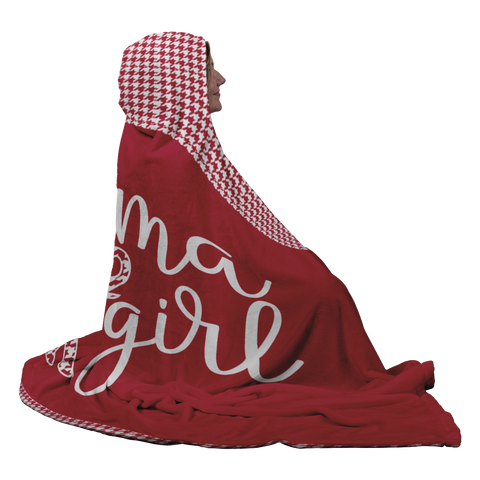 Image of Bama Girl Hooded Blanket
